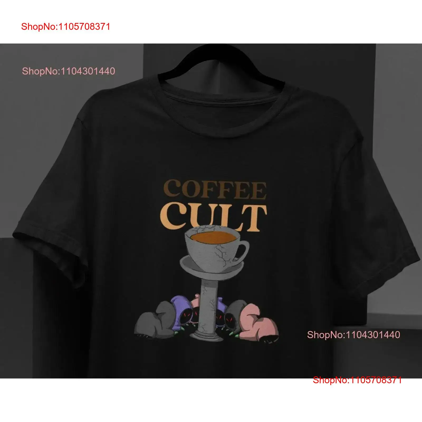 Quirky Vintage Fashion - Coffee Cult T Shirt Fun Unique