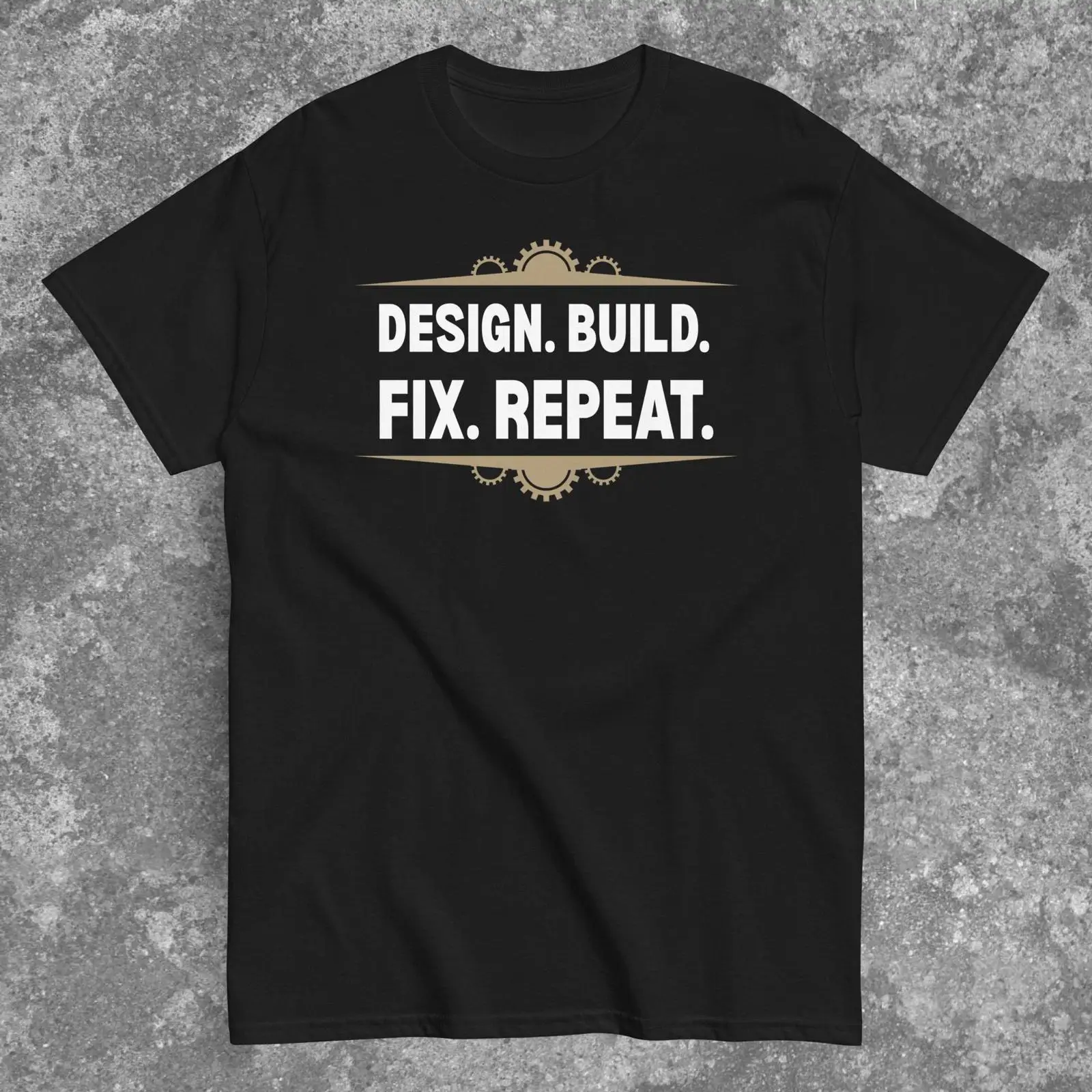Vintage Fashion Build - Engineer T Shirt Design Build Fix