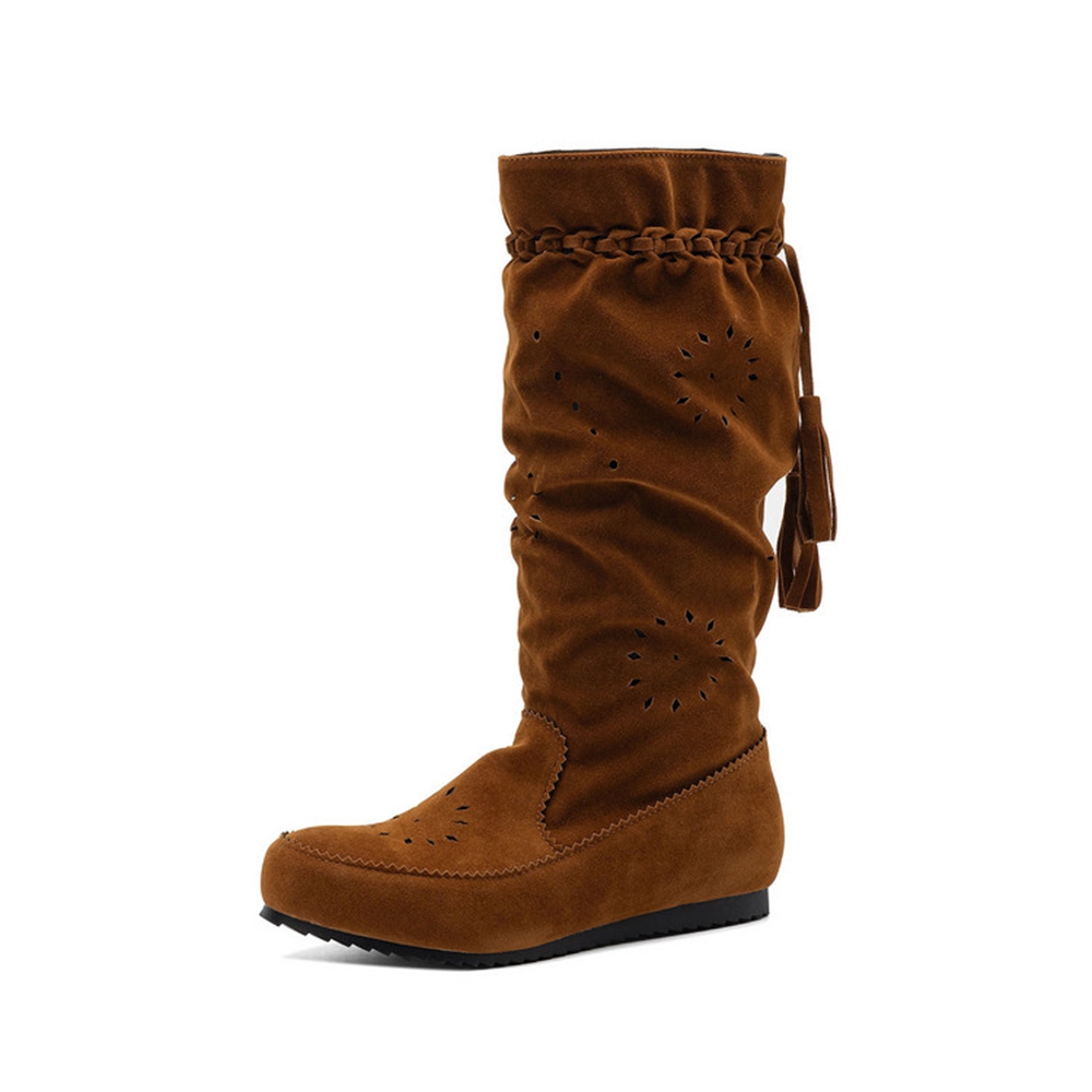 Vintage Fashion For Men - Women Bohemian Knee High Boots Tassel
