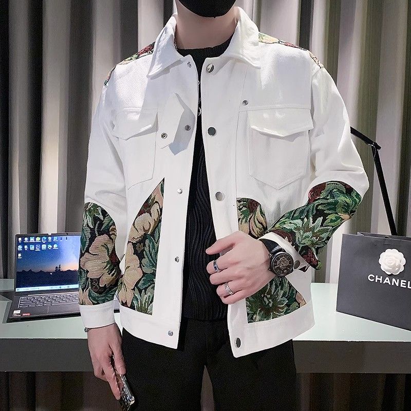 Varsity Jacket Wool - Spring Autumn New Fashion Turn-down Collar