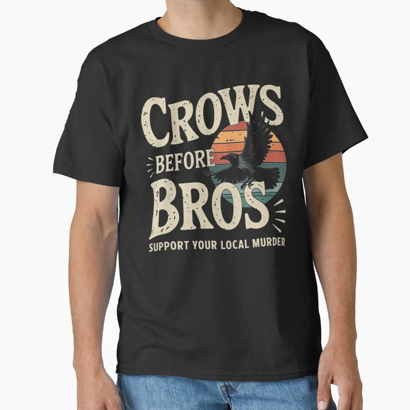 Quirky Vintage Fashion - Crows Before Bros Quirky Crow Art