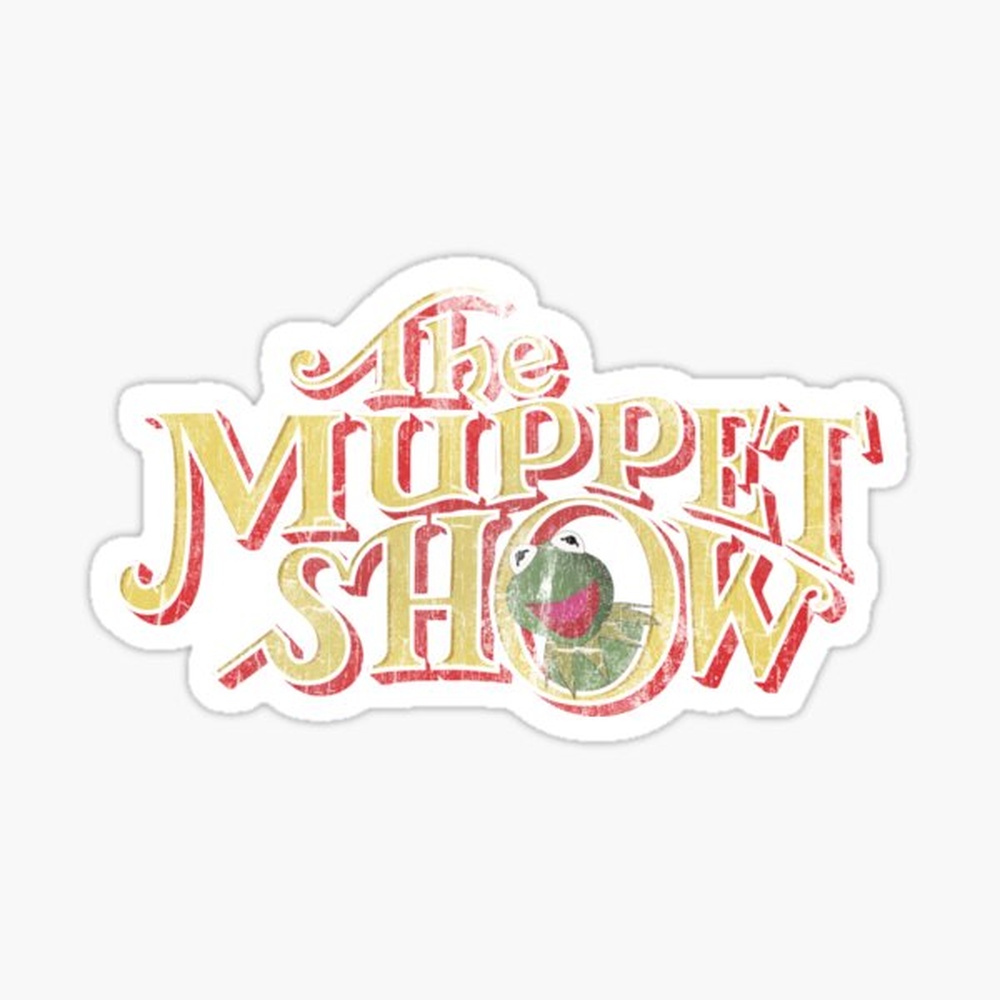 Vintage Fashion Show - Vintage Muppet Show Sticker for Laptop