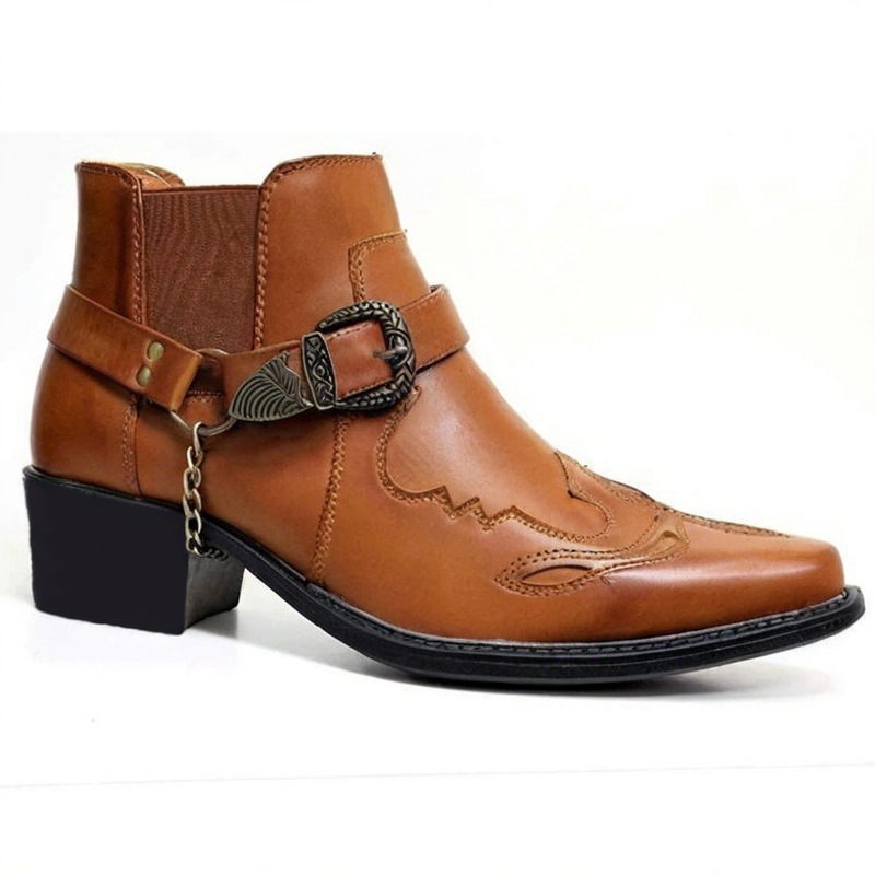 Vintage Fashion For Men - Autumn Fashion Men's Vintage Cowboy Boots