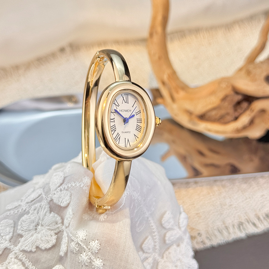Vintage Fashion Watches - New Style Bathtub Bracelet Small Dial