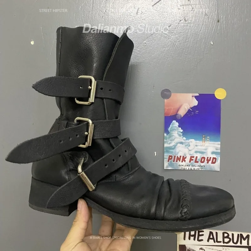 Fashion Men's Genuine Leather  - Vintage Fashion For Men 评论和价格