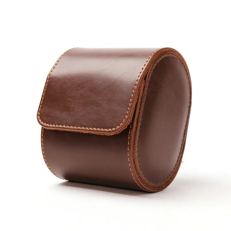 Single Watch Roll Travel Case  - Vintage Fashion Labels 评论和价格