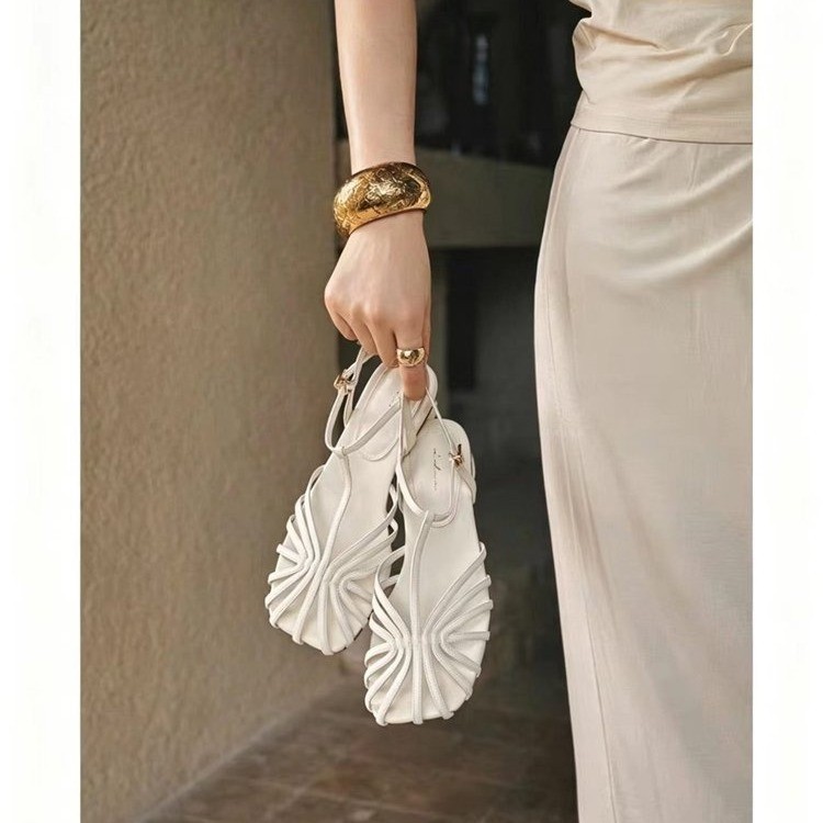 French-style Vintage Woven Toe - Vintage Fashion Style 评论和价格
