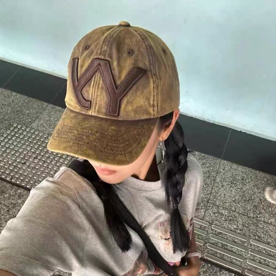 Small Washed Vintage Street Da - Vintage Fashion Hats 评论和价格