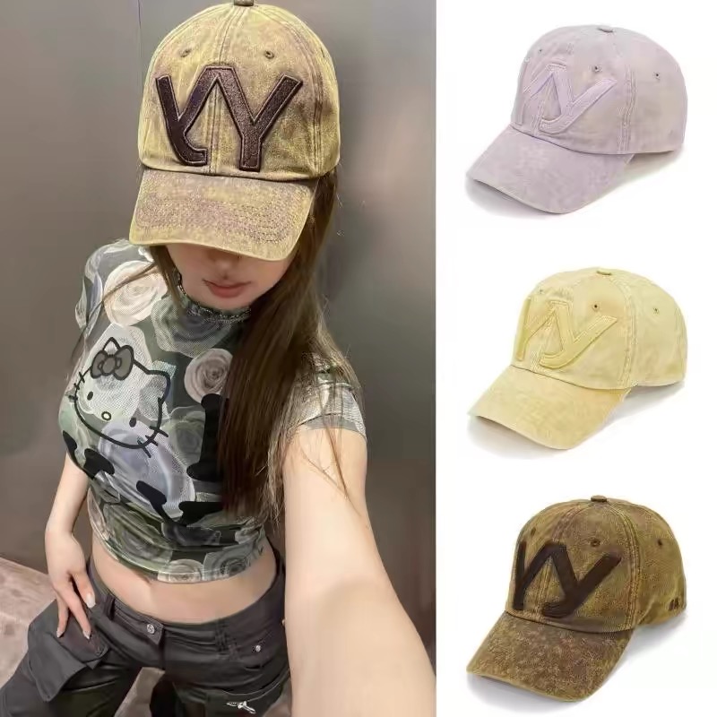 Small Washed Vintage Street Da - Vintage Fashion Hats 评论和价格