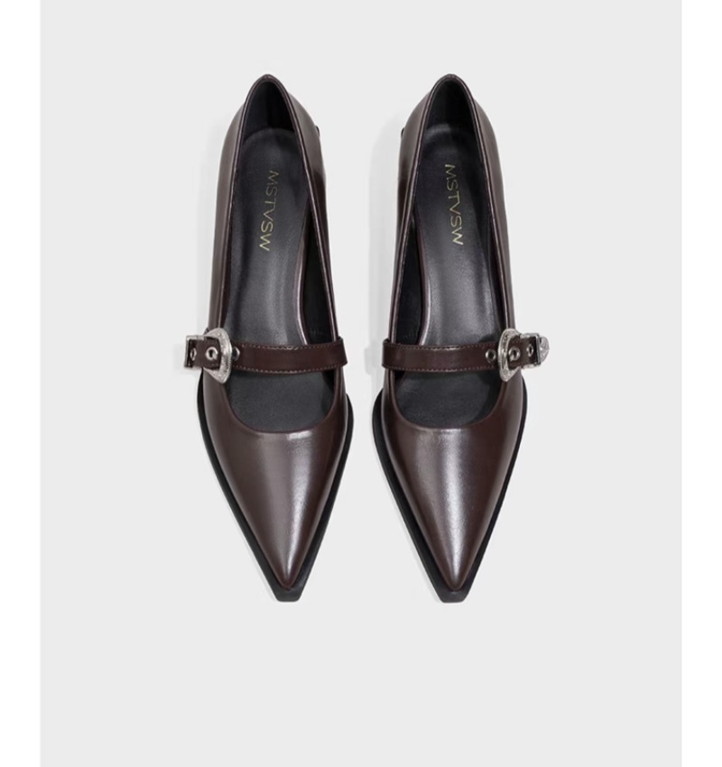 Designer Vintage Pointed Toe W - Vintage Fashion Ladies 评论和价格
