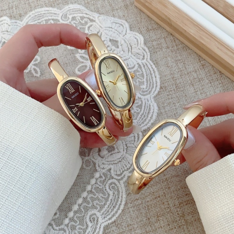 Top Brand Women Oval Roman Dia - Vintage Fashion Watches 评论和价格