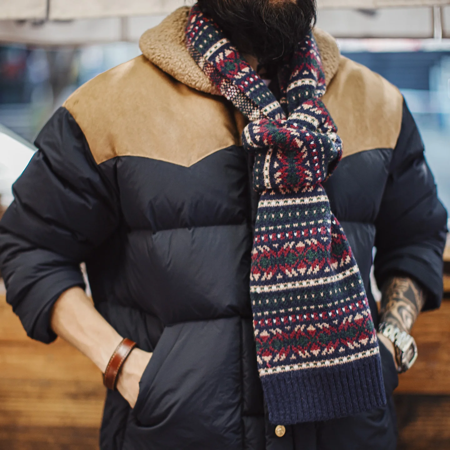 Maden Unisex Vintage Fair Isle - Vintage Fashion Hats 评论和价格