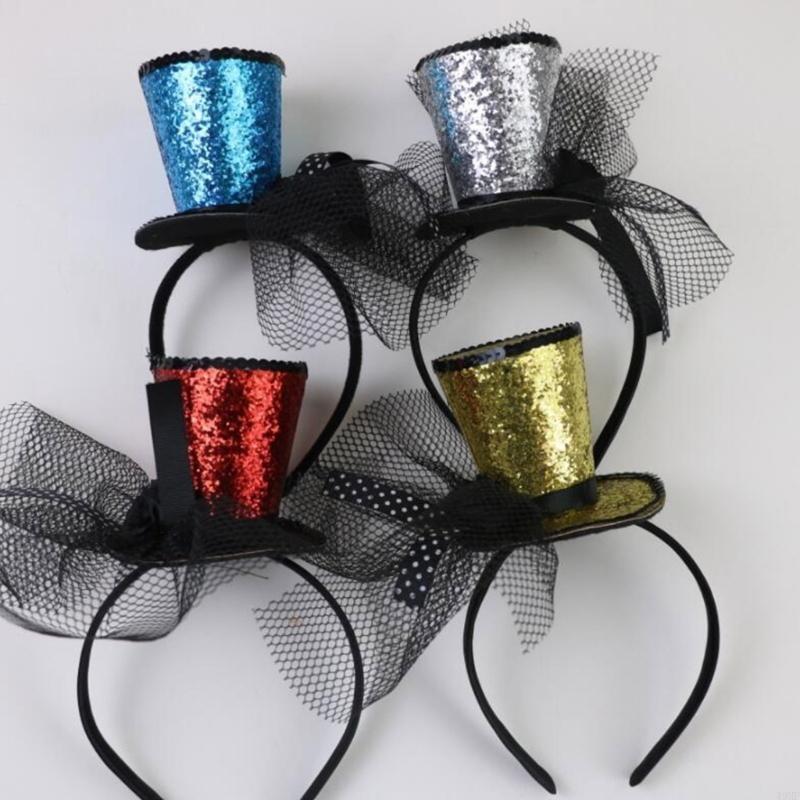 49MF Veil Top Hat Fascinators  - Vintage Fashion Hats 评论和价格