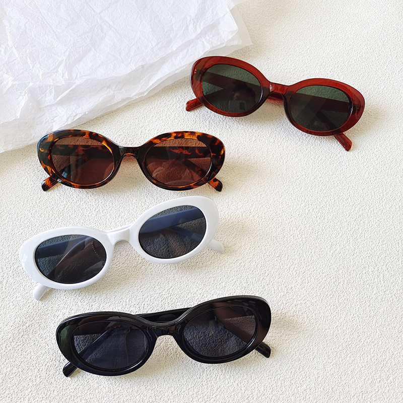 Vintage Small Oval Sunglasses  - Vintage Fashion Y2K 评论和价格