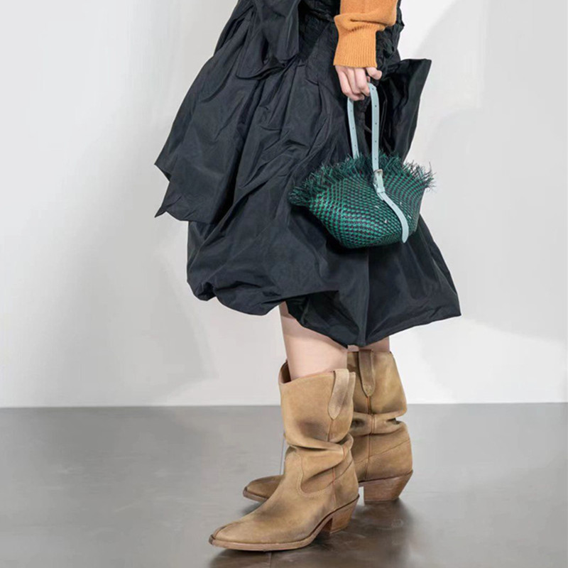 Fashion Vintage Boots Split To - Vintage Fashion Ladies 评论和价格