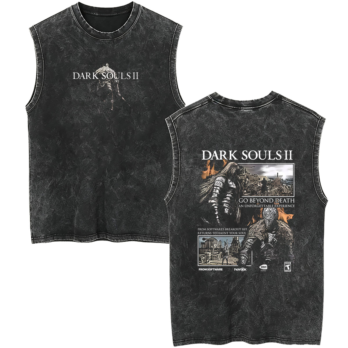 Washed Vintage Game Dark Souls - Vintage Fashion Game 评论和价格