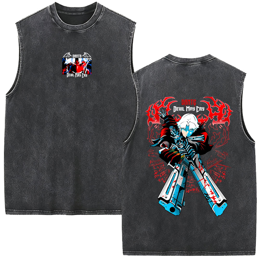 Devil May Cry Dante Washed Vin - Vintage Fashion Game 评论和价格