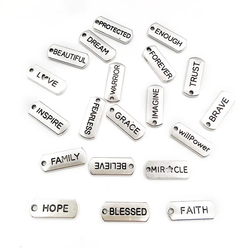 20PCS Mix Vintage Alloy Tags I - Vintage Fashion Labels 评论和价格
