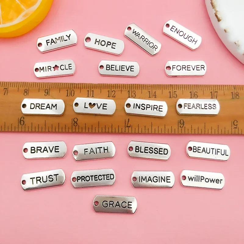 20PCS Mix Vintage Alloy Tags I - Vintage Fashion Labels 评论和价格