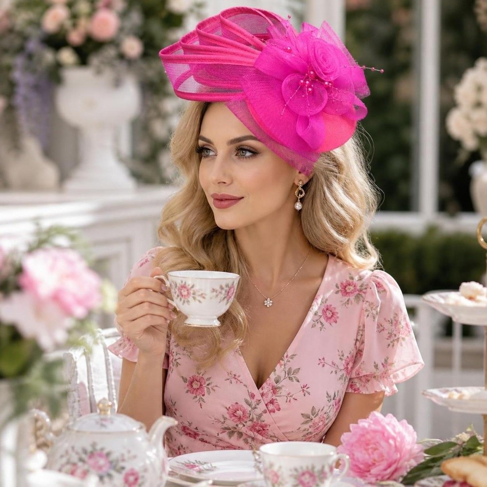 New Sinamay Women Fascinator H - Vintage Fashion Hats 评论和价格