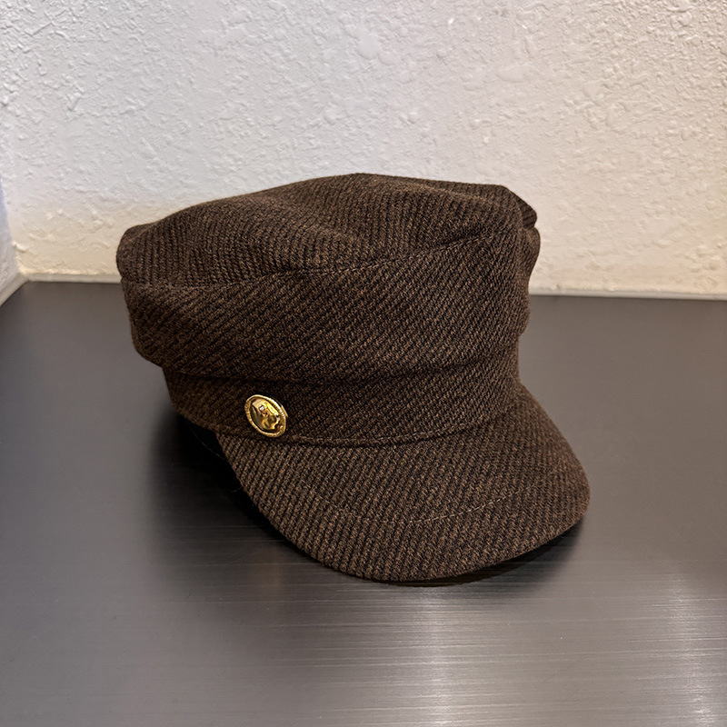 Women's Wool Vintage Newsboy B - Vintage Fashion Hats 评论和价格