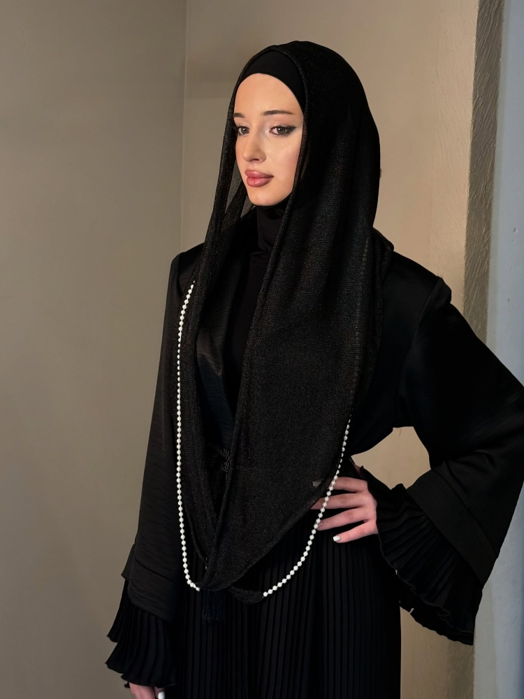 New Dubai Hood Hijab Pearl Lan - Vintage Fashion Hats 评论和价格