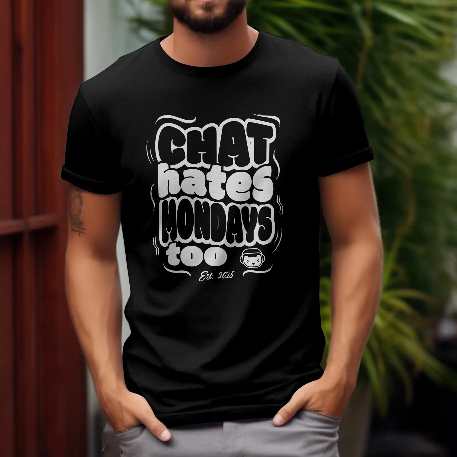 Funny Geek Tech Chat AI T Shir - Vintage Fashion Influencer 评论和价格