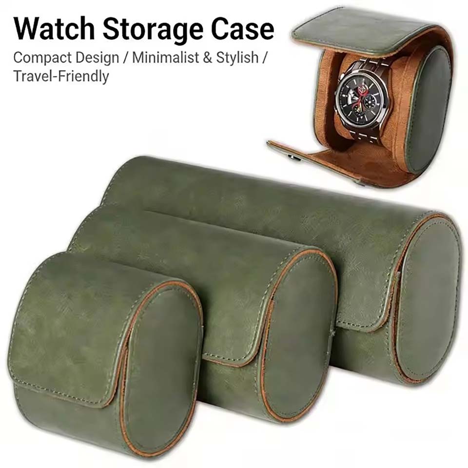Watch Roll Travel Case 1/2/3-S - Vintage Fashion Labels 评论和价格