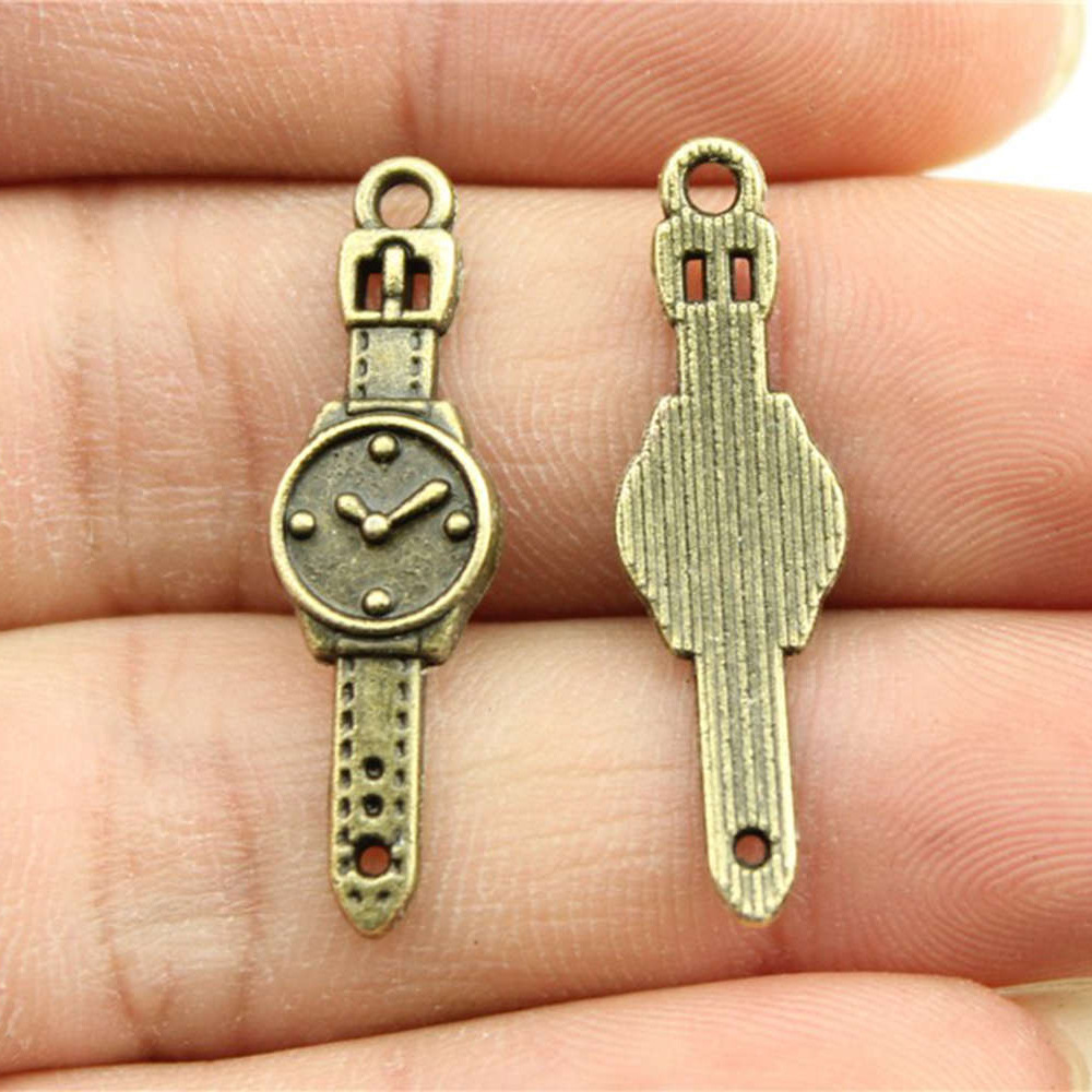 10pcs 30x9mm 2 Colors Antique  - Vintage Fashion Watches 评论和价格