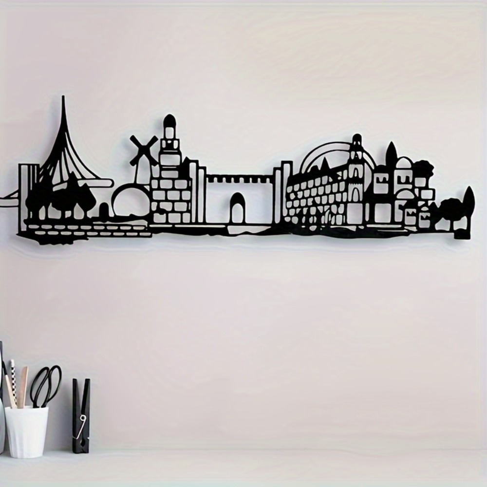 CIFBUY Metal Wall Art Jerusale - Vintage Fashion Prints 评论和价格