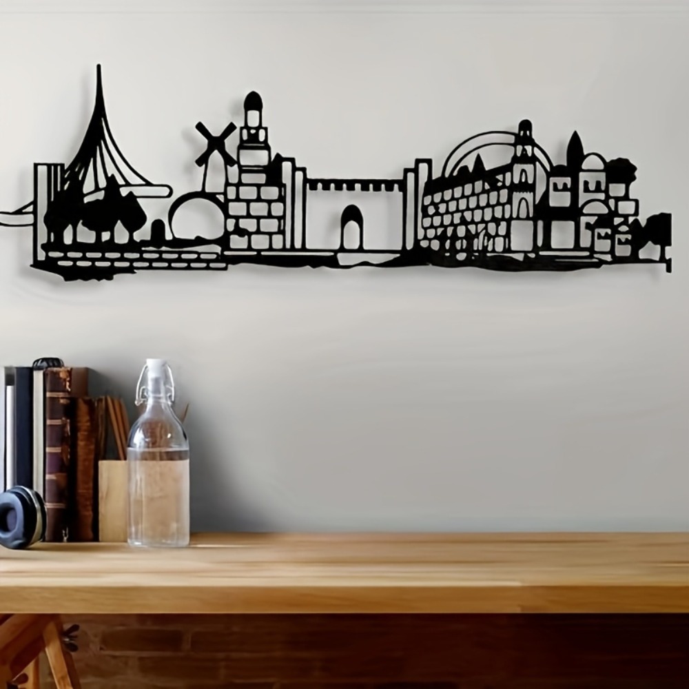 CIFBUY Metal Wall Art Jerusale - Vintage Fashion Prints 评论和价格