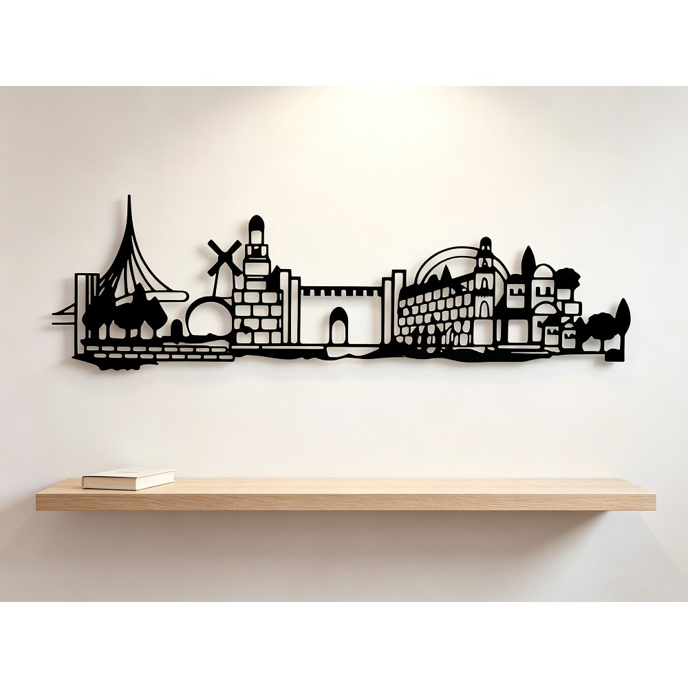 CIFBUY Metal Wall Art Jerusale - Vintage Fashion Prints 评论和价格