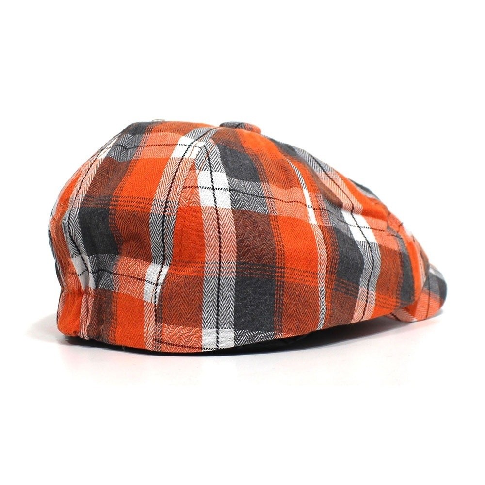 Fashion Short Brim Plaid Beret - Vintage Fashion Hats 评论和价格