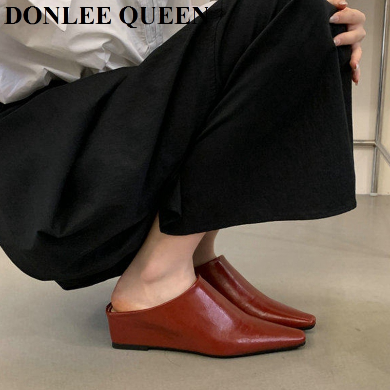 Women Fashion Close Toe Mule S - Vintage Fashion Ladies 评论和价格