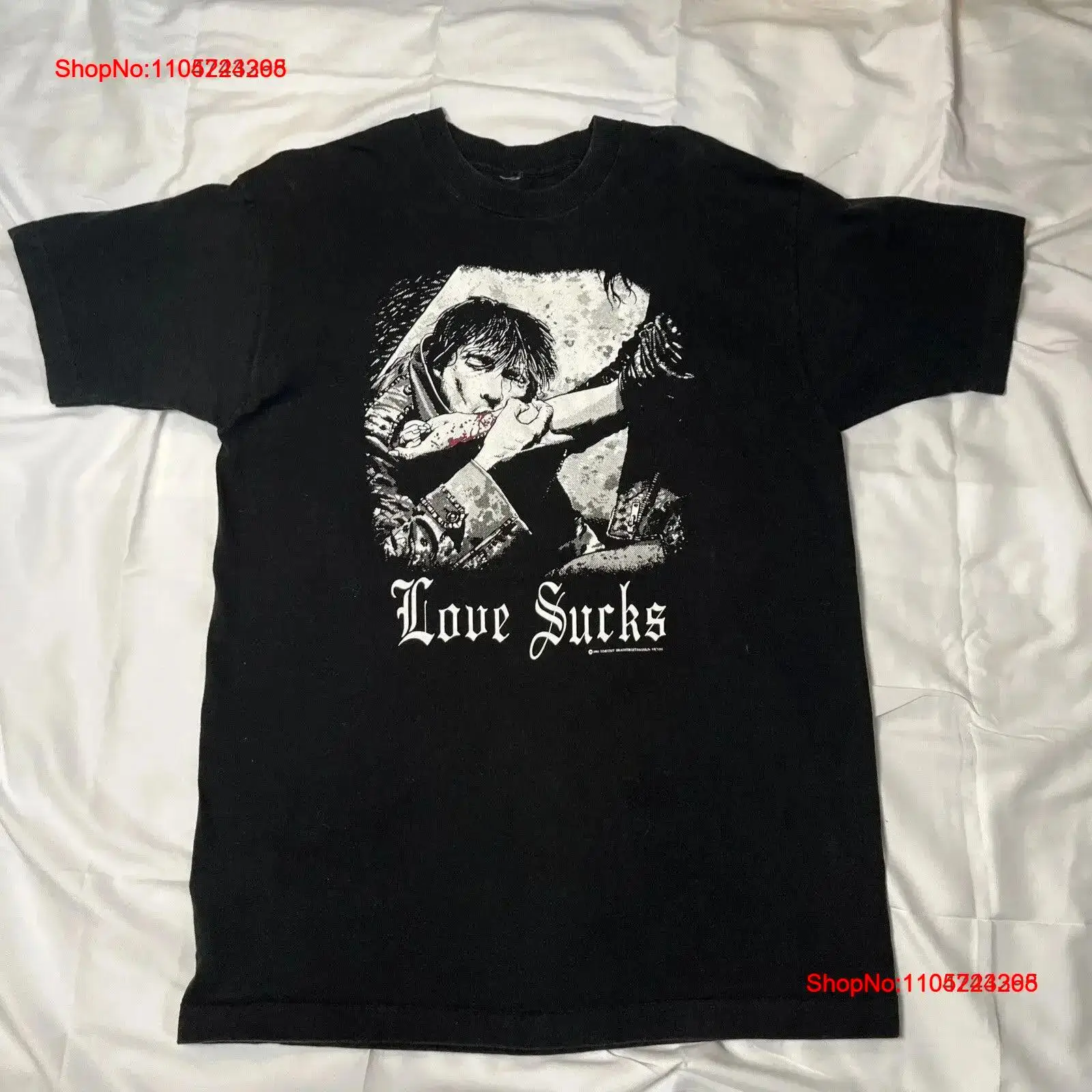 Vintage 90s Love Sucks Vampire - Vintage Fashion Victim 评论和价格