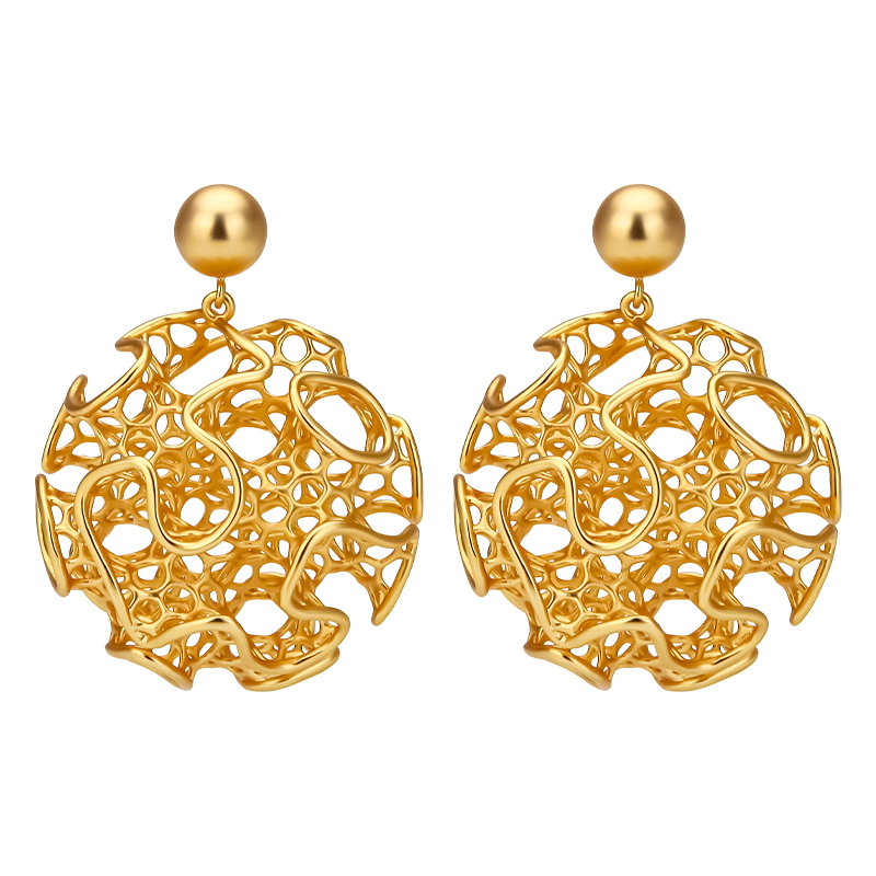 IVOG Round Vintage Earrings Fo - Vintage Fashion Websites 评论和价格