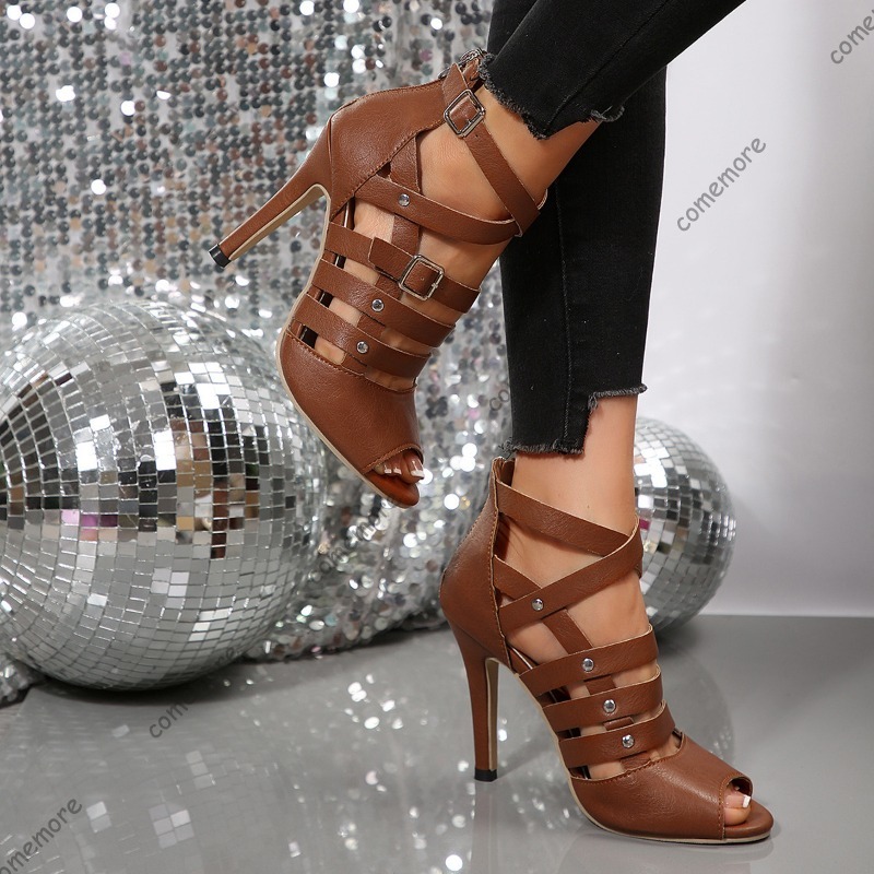 Women's Gladiator High Heel Sa - Vintage Fashion Ladies 评论和价格