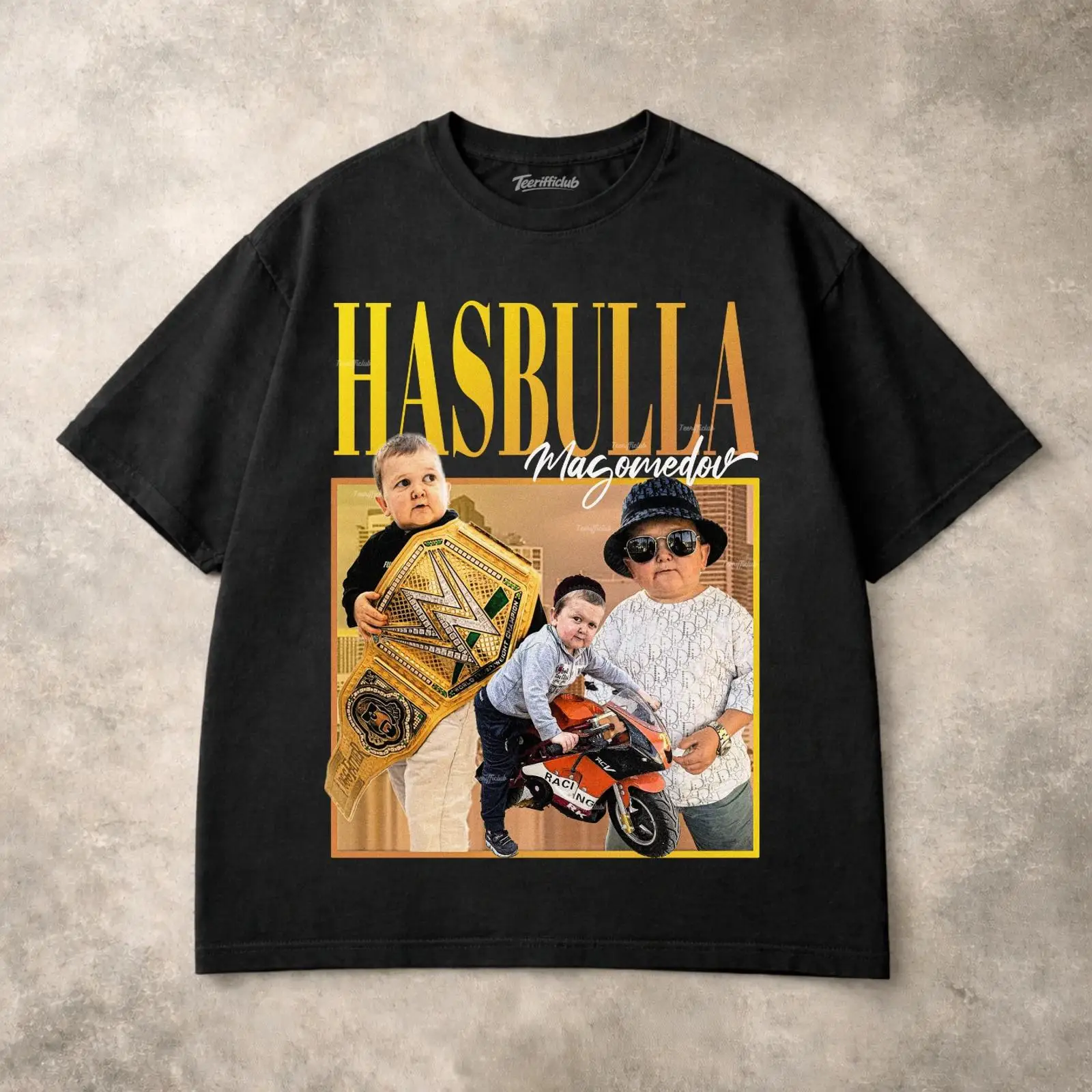 Hasbulla T Shirt Funny Meme In - Vintage Fashion Influencer 评论和价格