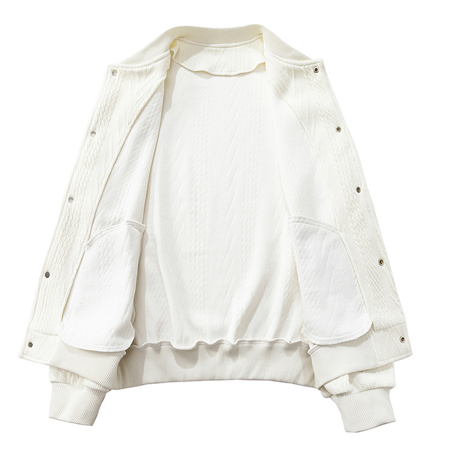 Knitted Baseball Jacket Men 8X - Varsity Jacket Wool 评论和价格