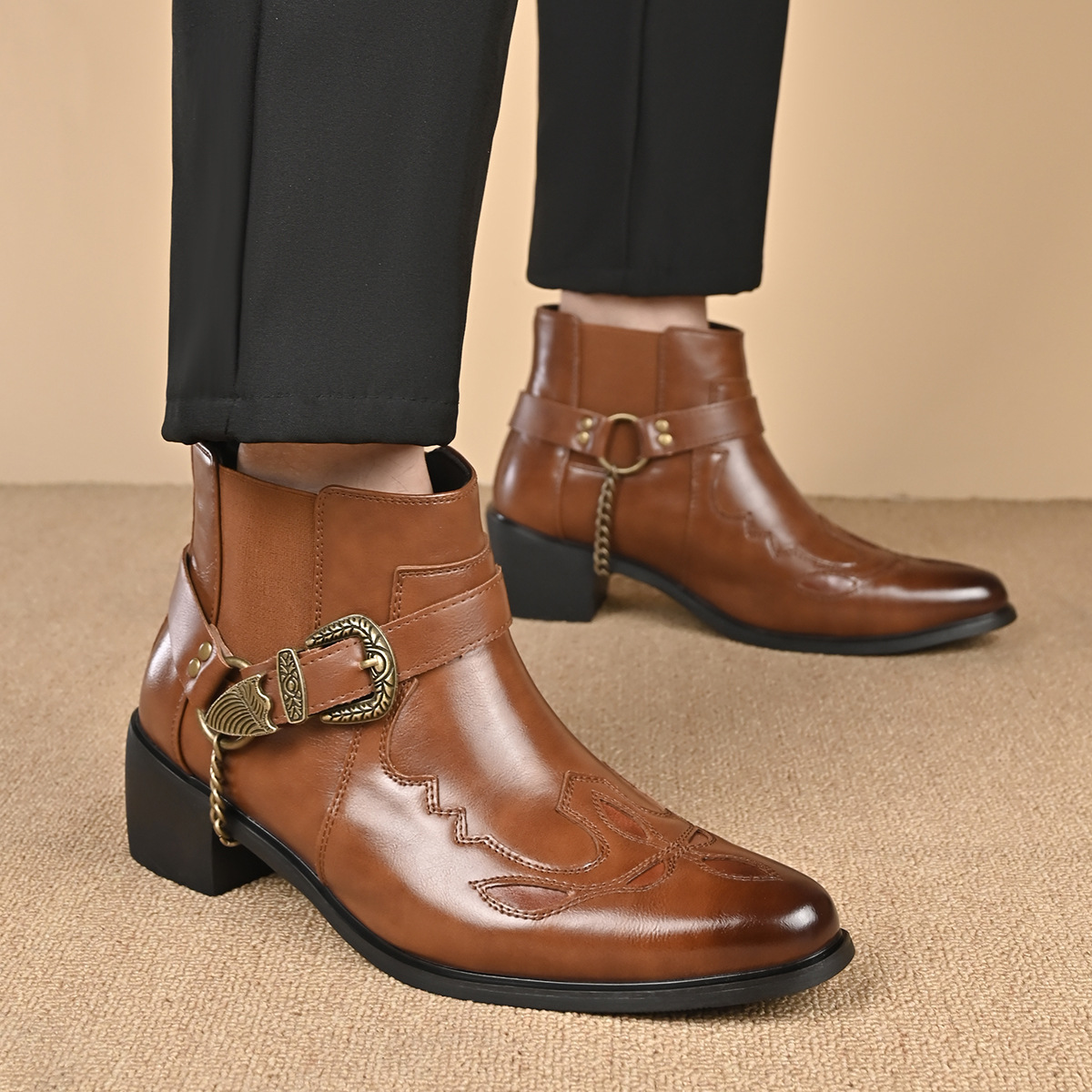 Fashion 2026 Men's Vintage Cow - Vintage Fashion For Men 评论和价格