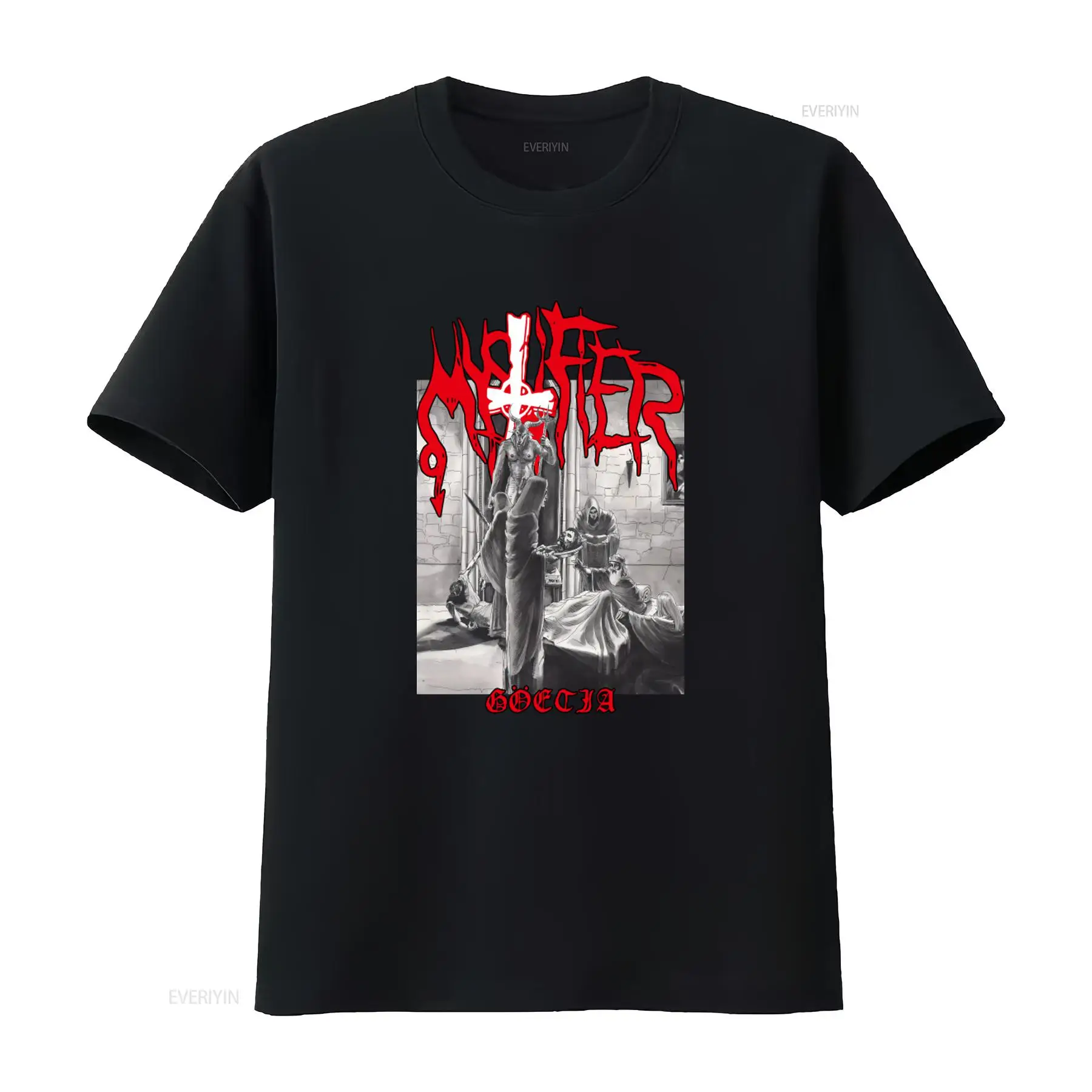 Mystifier Goetia Black Metal T - Vintage Fashion Influencer 评论和价格