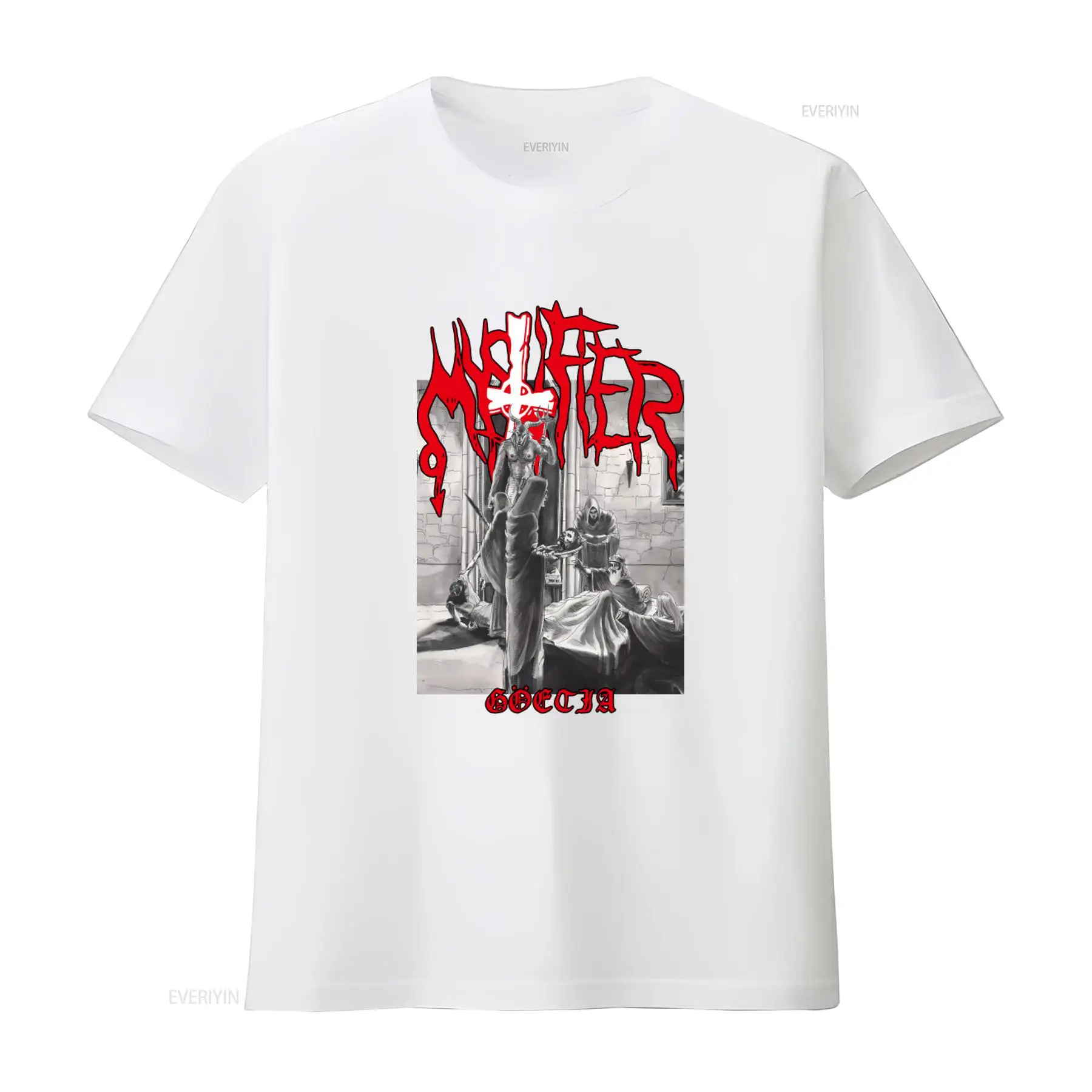 Mystifier Goetia Black Metal T - Vintage Fashion Influencer 评论和价格